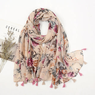 Foulard en Coton Femme Doux Idéal pour Toutes Saisons - Milanoza