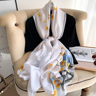 Foulard en Soie Chic et Léger pour Look Raffiné - Milanoza