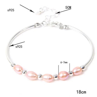 Bracelet Perles d'Eau Douce Éclat Naturel et Élégance - Milanoza