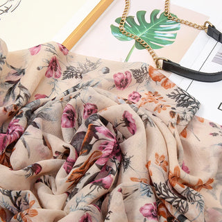 Foulard en Coton Femme Doux Idéal pour Toutes Saisons - Milanoza