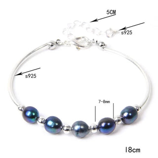 Bracelet Perles d'Eau Douce Éclat Naturel et Élégance - Milanoza