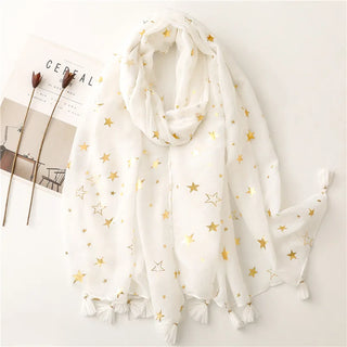 Foulard en Coton Femme Doux Idéal pour Toutes Saisons - Milanoza