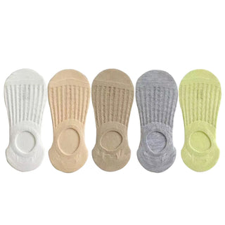 Lot de 5 paires de chaussettes invisibles - Milanoza