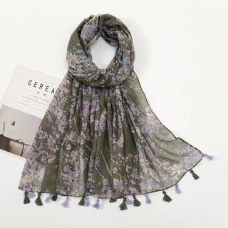 Foulard en Coton Femme Doux Idéal pour Toutes Saisons - Milanoza