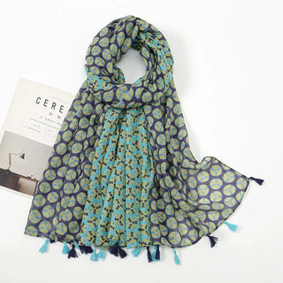 Foulard en Coton Femme Doux Idéal pour Toutes Saisons - Milanoza