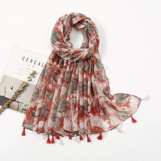 Foulard en Coton Femme Doux Idéal pour Toutes Saisons - Milanoza