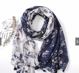 Foulard en Coton Femme Doux Idéal pour Toutes Saisons - Milanoza