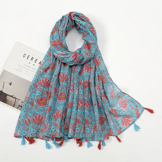 Foulard en Coton Femme Doux Idéal pour Toutes Saisons - Milanoza