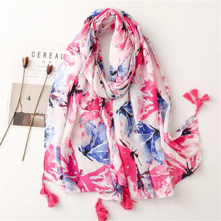 Foulard en Coton Femme Doux Idéal pour Toutes Saisons - Milanoza