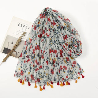 Foulard en Coton Femme Doux Idéal pour Toutes Saisons - Milanoza