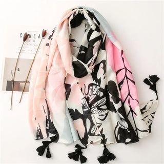 Foulard en Coton Femme Doux Idéal pour Toutes Saisons - Milanoza