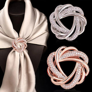 Broche Foulard Design Innovant pour Tendance Actuelle - Milanoza