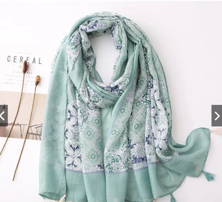 Foulard en Coton Femme Doux Idéal pour Toutes Saisons - Milanoza