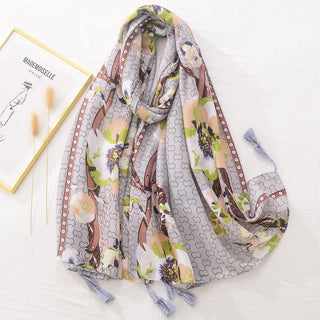 Foulard en Coton Femme Doux Idéal pour Toutes Saisons - Milanoza