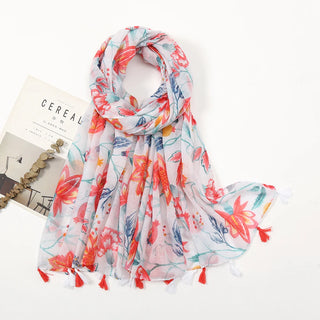 Foulard en Coton Femme Doux Idéal pour Toutes Saisons - Milanoza