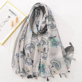 Foulard en Coton Femme Doux Idéal pour Toutes Saisons - Milanoza