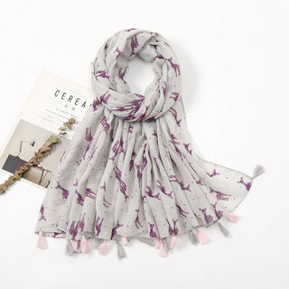 Foulard en Coton Femme Doux Idéal pour Toutes Saisons - Milanoza