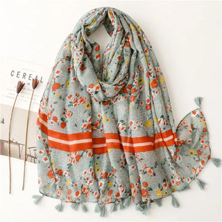 Foulard en Coton Femme Doux Idéal pour Toutes Saisons - Milanoza