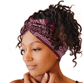 Bandeau Élastique Cheveux Multicolore Confort Toute la Journée - Milanoza