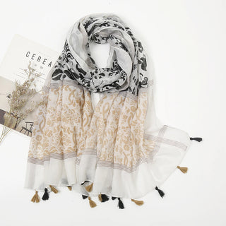 Foulard en Coton Femme Doux Idéal pour Toutes Saisons - Milanoza