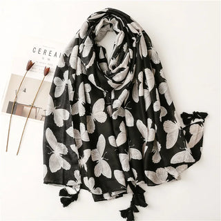 Foulard en Coton Femme Doux Idéal pour Toutes Saisons - Milanoza