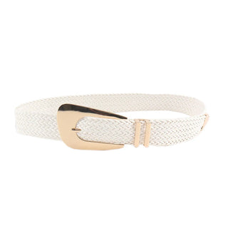 Ceinture Dorée de Luxe Tressée pour Tenues Sophistiquées - Milanoza