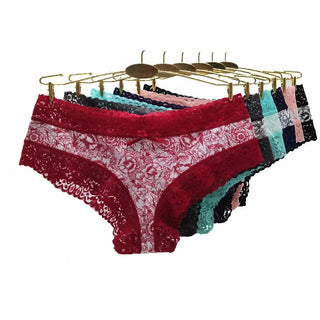 Boxer Femme en Dentelle Rose à Motifs Cœurs avec Nœud Satin - Milanoza