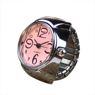 Bague Montre à Quartz Vintage en Acier Inoxydable - Milanoza