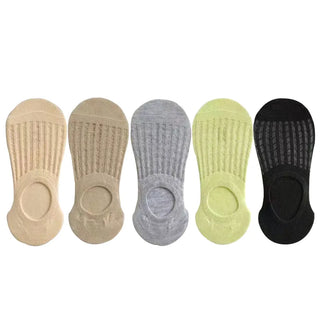 Lot de 5 paires de chaussettes invisibles - Milanoza