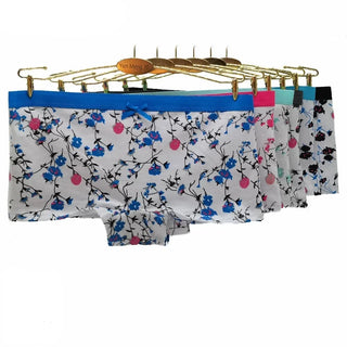 Boxer Femme en Coton Lot de 5 Multiples Motifs pour Tous les Styles - Milanoza