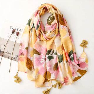 Foulard en Coton Femme Doux Idéal pour Toutes Saisons - Milanoza