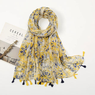 Foulard en Coton Femme Doux Idéal pour Toutes Saisons - Milanoza