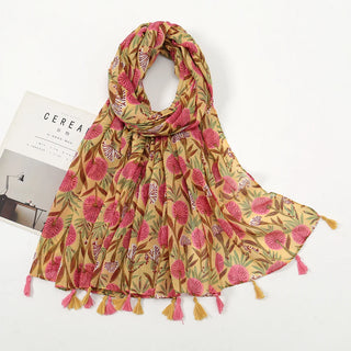 Foulard en Coton Femme Doux Idéal pour Toutes Saisons - Milanoza