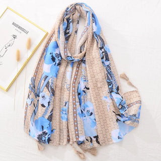 Foulard en Coton Femme Doux Idéal pour Toutes Saisons - Milanoza