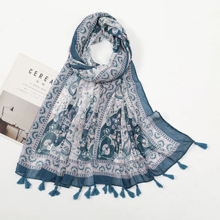 Foulard en Coton Femme Doux Idéal pour Toutes Saisons - Milanoza