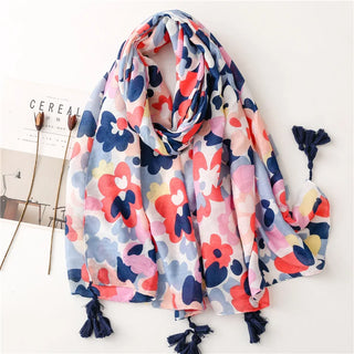 Foulard en Coton Femme Doux Idéal pour Toutes Saisons - Milanoza