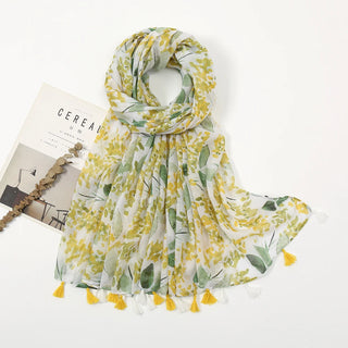 Foulard en Coton Femme Doux Idéal pour Toutes Saisons - Milanoza