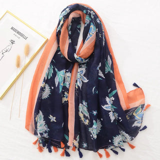 Foulard en Coton Femme Doux Idéal pour Toutes Saisons - Milanoza