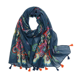 Foulard en Coton Femme Doux Idéal pour Toutes Saisons - Milanoza